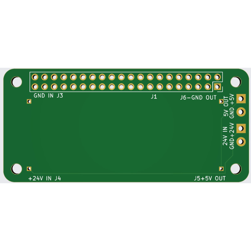 24 V power supply for RpiZero