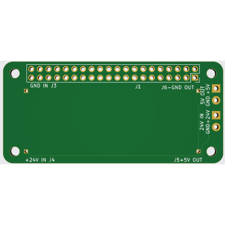 24 V power supply for RpiZero