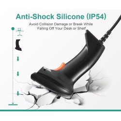 1D industrial barcode scanner